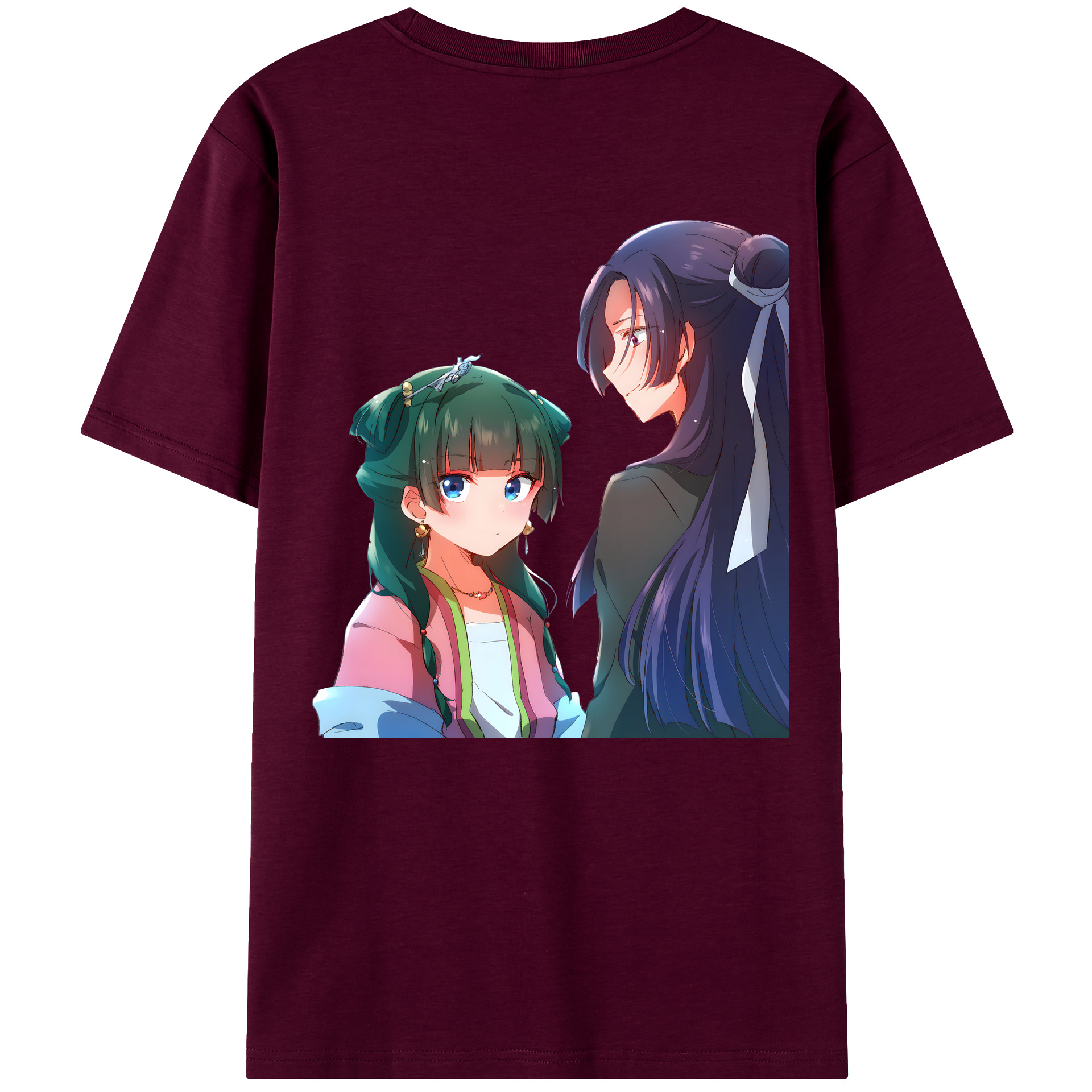 （画像用） 薬屋のひとりごと The Apothecary Diaries レディース半袖Tシャツ(バックプリント)